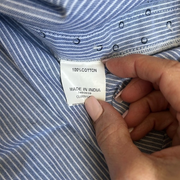 Zapelle unique artistic style top with tie belt cuffed sleeves size XS - Picture 10 of 12